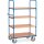 fetra Etagenwagen 8302 blau 70,9 x 116,9 x 180,0 cm