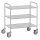 fetra 4882 Bürowagen grau 3 Ebenen 53,5 x 90,0 x 92,5 cm