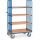 fetra Etagenwagen 8311 blau 60,9 x 116,9 x 180,0 cm