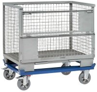 fetra Palettenwagen 22811 blau 85,5 x 125,5 x 32,9 cm
