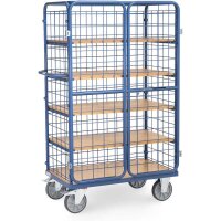 fetra Etagenwagen 8581-3DE blau 63,0 x 116,9 x 180,0 cm