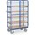 fetra Etagenwagen 8581-3DE blau 63,0 x 116,9 x 180,0 cm