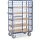 fetra Etagenwagen 8581-3DE blau 63,0 x 116,9 x 180,0 cm