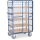 fetra Etagenwagen 8582-3DE blau 73,0 cm³ x 116,9 cm x 180,0 cm
