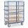 fetra Etagenwagen 8583-3DE blau 83,0 x 136,9 x 180,0 cm