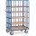 fetra Etagenwagen 8351-1 blau 63,0 x 116,9 x 180,0 cm