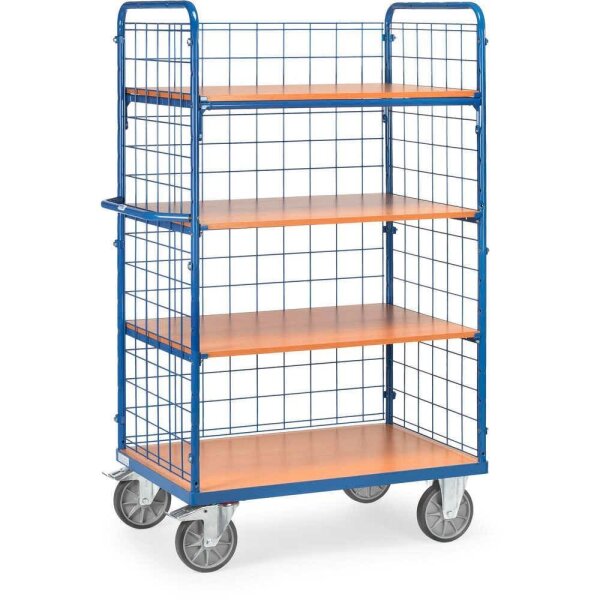 fetra Etagenwagen 8413-1 blau 80,9 x 136,9 x 180,0 cm