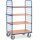 fetra Etagenwagen 8412 blau 70,9 x 116,9 x 180,0 cm