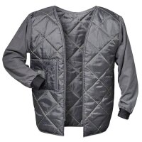 elysee® unisex Warnjacke Winter NIKLAS orange, grau Größe L