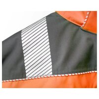 elysee® unisex Warnjacke Winter NIKLAS orange, grau Größe L