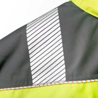elysee® unisex Warnjacke Winter RUFUS gelb, grau Größe L