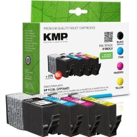 KMP H188XLV  schwarz, cyan, magenta, gelb Druckerpatronen...
