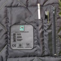 elysee® unisex Warnjacke Winter RUFUS gelb, grau Größe S