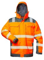 elysee® unisex Warnjacke Winter NIKLAS orange, grau...