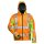 elysee® unisex Warnjacke HOSS orange, gelb Größe S