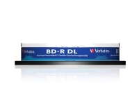 verbatim Blu-ray BD-R 50 GB Double Layer, 10 St.