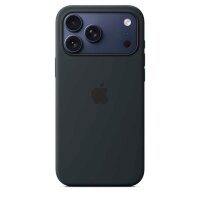 Apple Silikon Case mit MagSafe Handy-Cover für Apple iPhone 17 Pro Max schwarz
