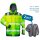 elysee® unisex Warnjacke Winter RUFUS gelb, grau Größe 4XL