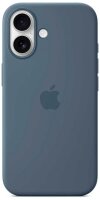 Apple Silikon Case mit MagSafe Handy-Cover für Apple iPhone 17 maritimblau