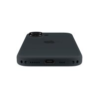 Apple Silikon Case mit MagSafe Handy-Cover für Apple iPhone 17 maritimblau