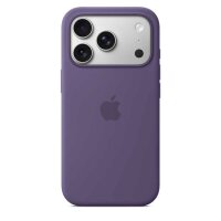Apple Silikon Case mit MagSafe Handy-Cover für Apple iPhone 17 Pro nebelviolett