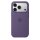 Apple Silikon Case mit MagSafe Handy-Cover für Apple iPhone 17 Pro nebelviolett