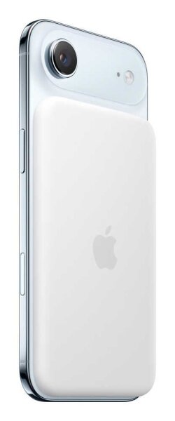 Apple iPhone Air MagSafe Batterie Induktive Ladestation weiß