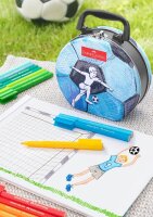 FABER-CASTELL Connector Fußballkoffer Filzstifte farbsortiert, 1 St.