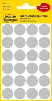 AVERY Zweckform Klebepunkte grau Ø 18,0 mm, 96 St.
