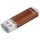 hama USB-Stick Laeta bronze 16 GB, 1 St.