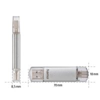 hama USB-Stick C-Laeta silber 32 GB, 1 St.