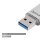 hama USB-Stick C-Laeta silber 256 GB