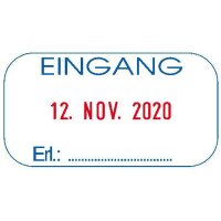 COLOP Datumstempel mit Text "Eingang" Green Line Printer 260/L selbstfärbend bla
