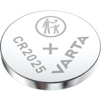 VARTA Knopfzellen CR2025 Lithium 3,0 V, 2 St.
