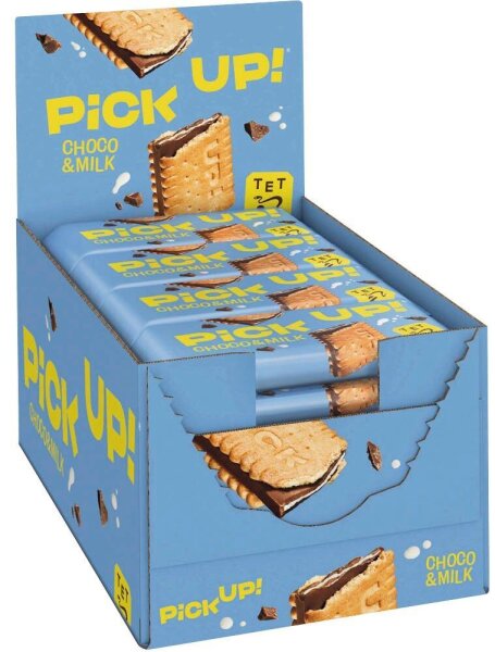 PICK UP! Choco & Milk Kekse 24x 28,0 g, 24 St.