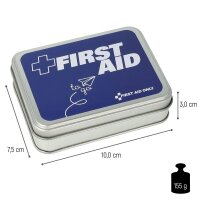 FIRST AID ONLY® Erste-Hilfe-Tasche to go blau