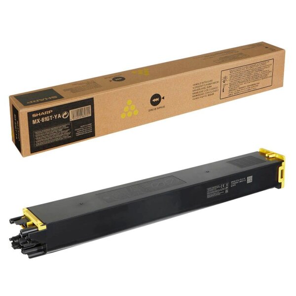 SHARP MX61GTYA  gelb Toner