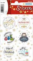 HERMA Aufkleber Weihnachtsmitive, 12 Etiketten