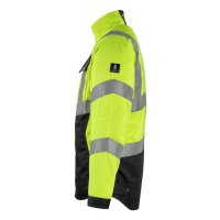 MASCOT® unisex Warnjacke Oxford  gelb, schwarzblau...