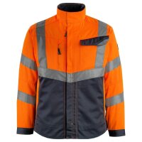 MASCOT® unisex Warnjacke Oxford  orange, schwarzblau...