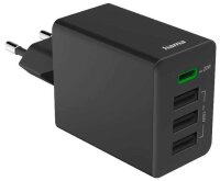 hama Mini Ladeadapter schwarz, 35 Watt