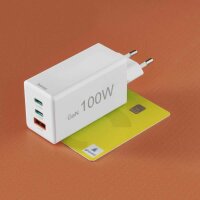 hama Mini Ladeadapter weiß, 100 Watt