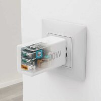 hama Mini Ladeadapter weiß, 100 Watt