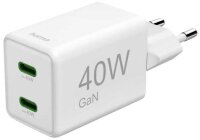 hama Super Mini Ladeadapter weiß, 40 Watt