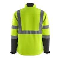 MASCOT® unisex Warnjacke Kiama  gelb, schwarzblau...