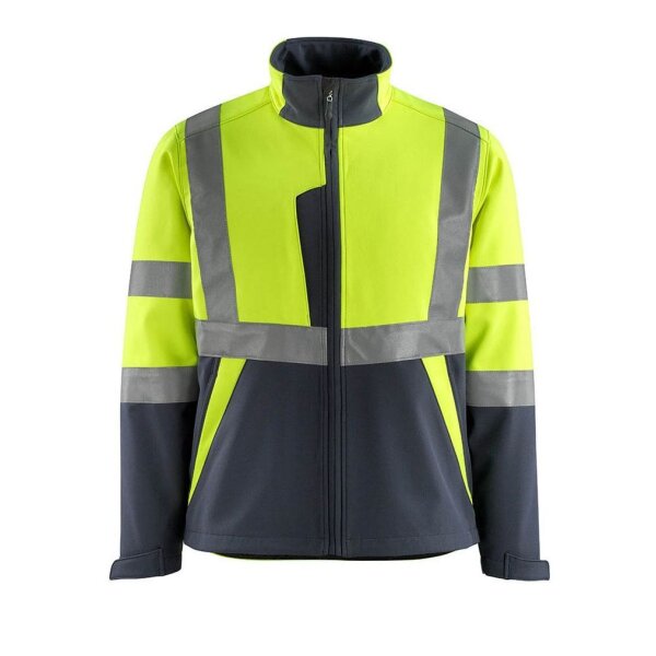 MASCOT® unisex Warnjacke Kiama  gelb, schwarzblau Größe L