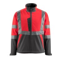 MASCOT® unisex Warnjacke Kiama  rot, anthrazit...