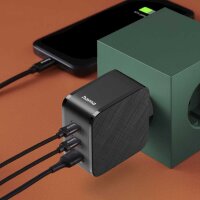 hama Ladeadapter schwarz, 65 Watt