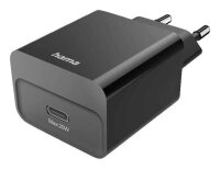hama Ladeadapter schwarz, 20 Watt