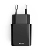 hama Ladeadapter schwarz, 20 Watt